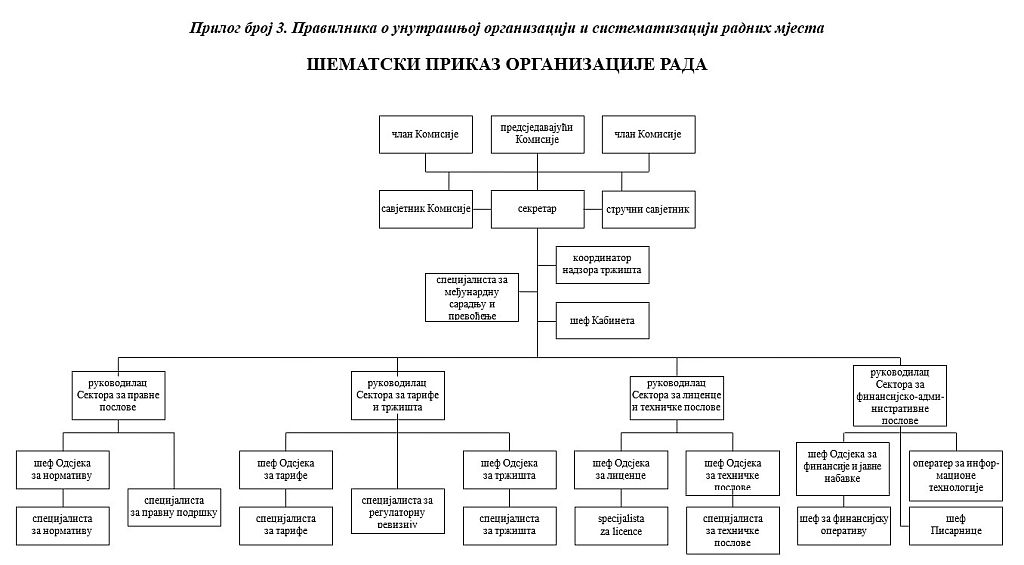 organizaciona shema s
